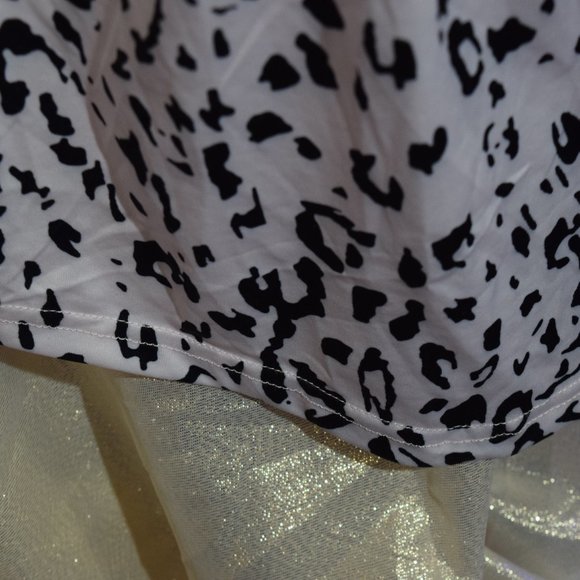 Peasant Blouse with Empire Waist, Floral & Animal Print Size 3X - Picture 11 of 14